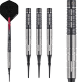 Caliburn Players Darts - Soft Tip - 90% Tungsten - Rey Rivera - 18g