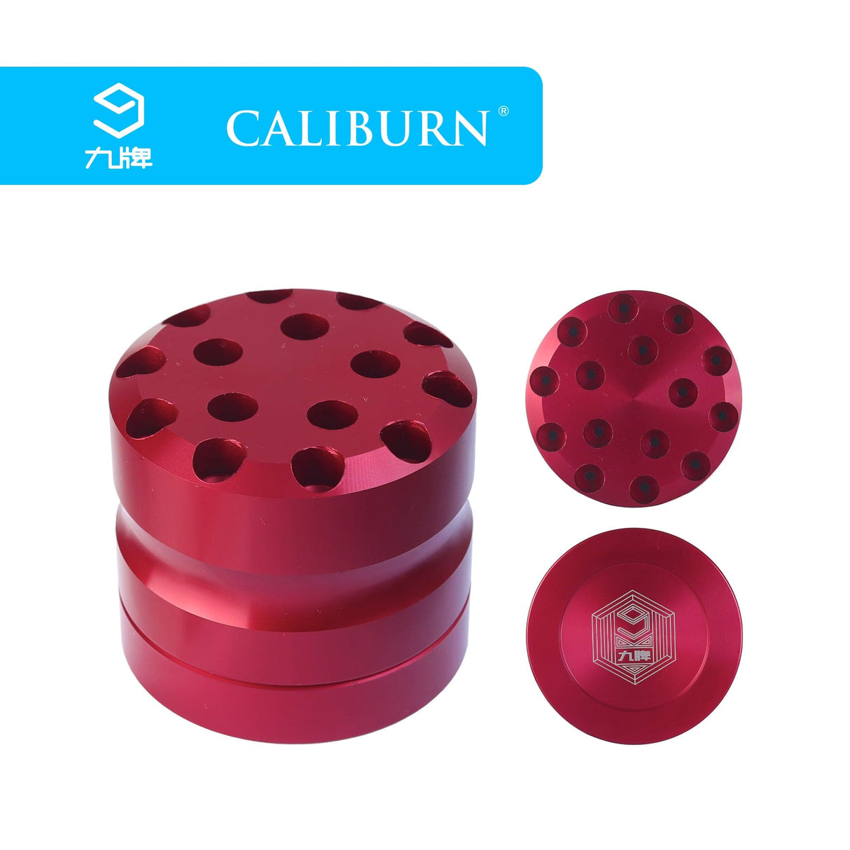 Caliburn Darts Display Stand - Unique Round Aluminium Design - Holds 5 Sets