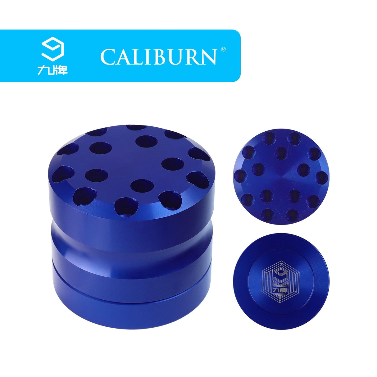 Caliburn Darts Display Stand - Unique Round Aluminium Design - Holds 5 Sets