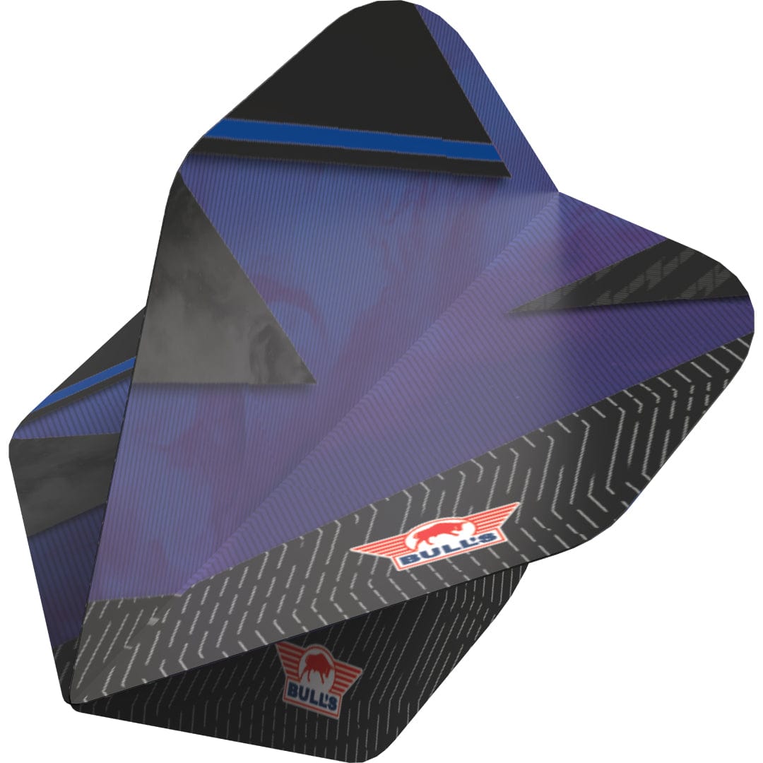 Bulls Series 100 Dart Flights - 100 Micron - Standard No2 - Lightning Blue