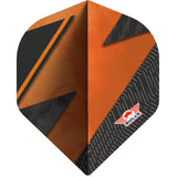 Bulls Series 100 Dart Flights - 100 Micron - Standard No2 - Lightning Orange