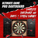 Ruthless Animal Home Darts Centre - Hotshot Dartboard in Cabinet - Cobra