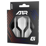 Goat A1R Dart Flights - Moulded Flight & Shaft System - Standard No6 - White