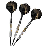 Mission Almudena Fajardo Ayuso Darts - Soft Tip - 95% Tungsten - Gold PVD Milled Silver