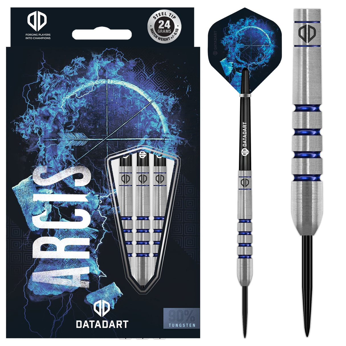 Datadart Arcis Darts - Steel Tip - 90% Tungsten