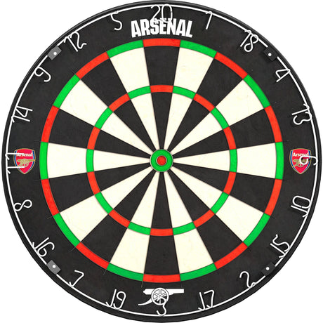 Arsenal FC Dartboard - Professional Level - Official Licensed - The Gunners - Crest