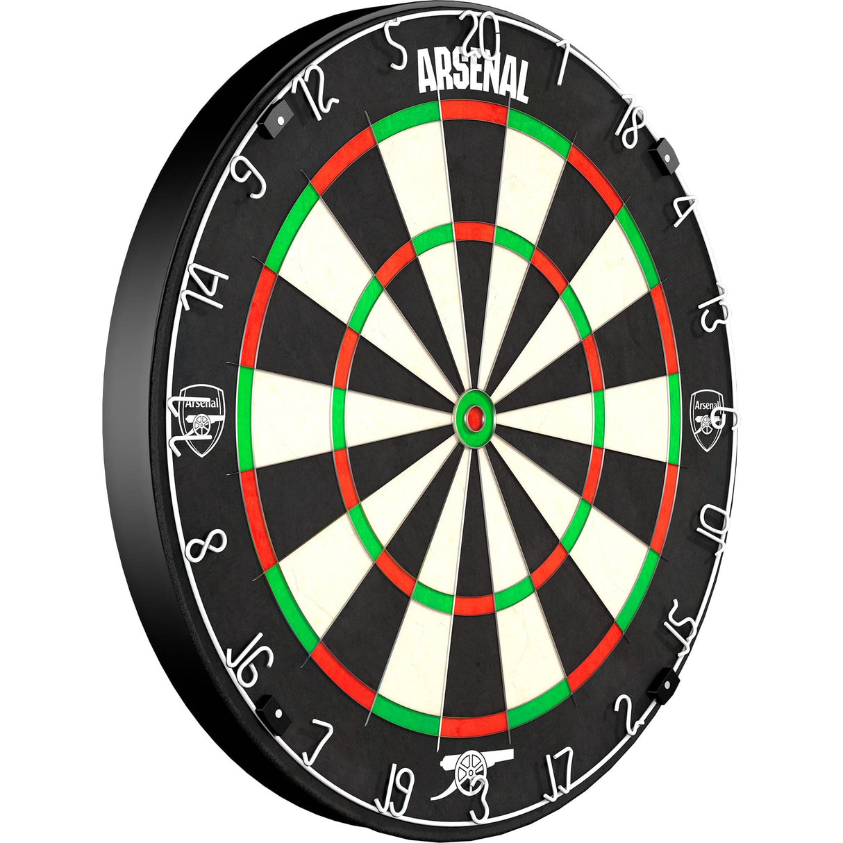 Arsenal FC Dartboard - Professional Level - Official Licensed - The Gunners - Mono Crest