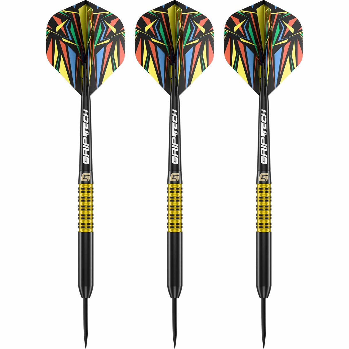 Goat Athlete Darts - Steel Tip - Brass - Yellow - 12g