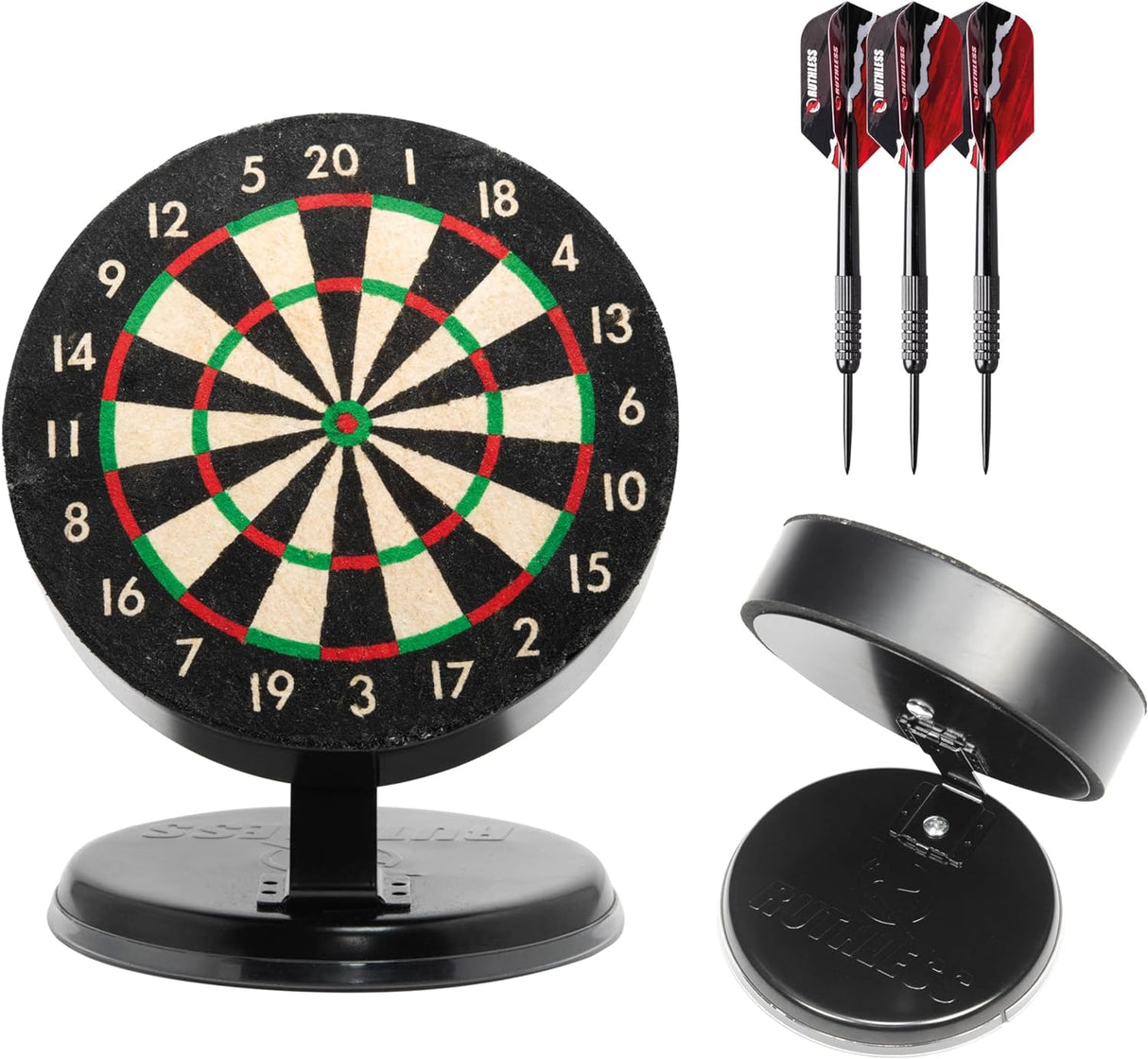 Ruthless Mini Desktop Dartboard and Surround Set