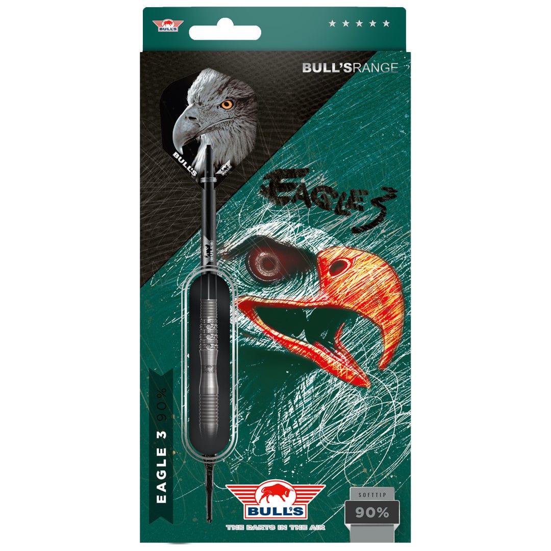 Bulls Eagle 3 Darts - Soft Tip - 90% Tungsten