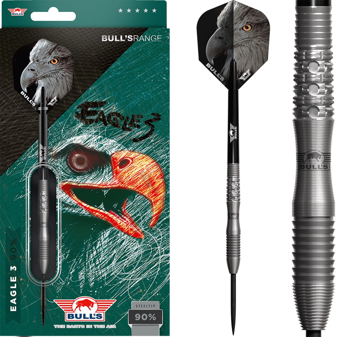 Bulls Eagle 3 Darts - Steel Tip - 90% Tungsten