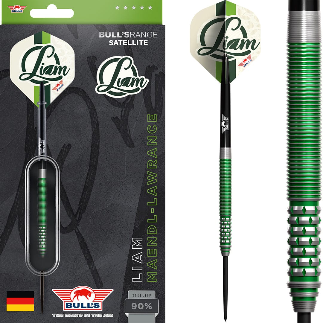 Bulls Liam Maendl Lawrance Darts - Steel Tip - 90% Tungsten