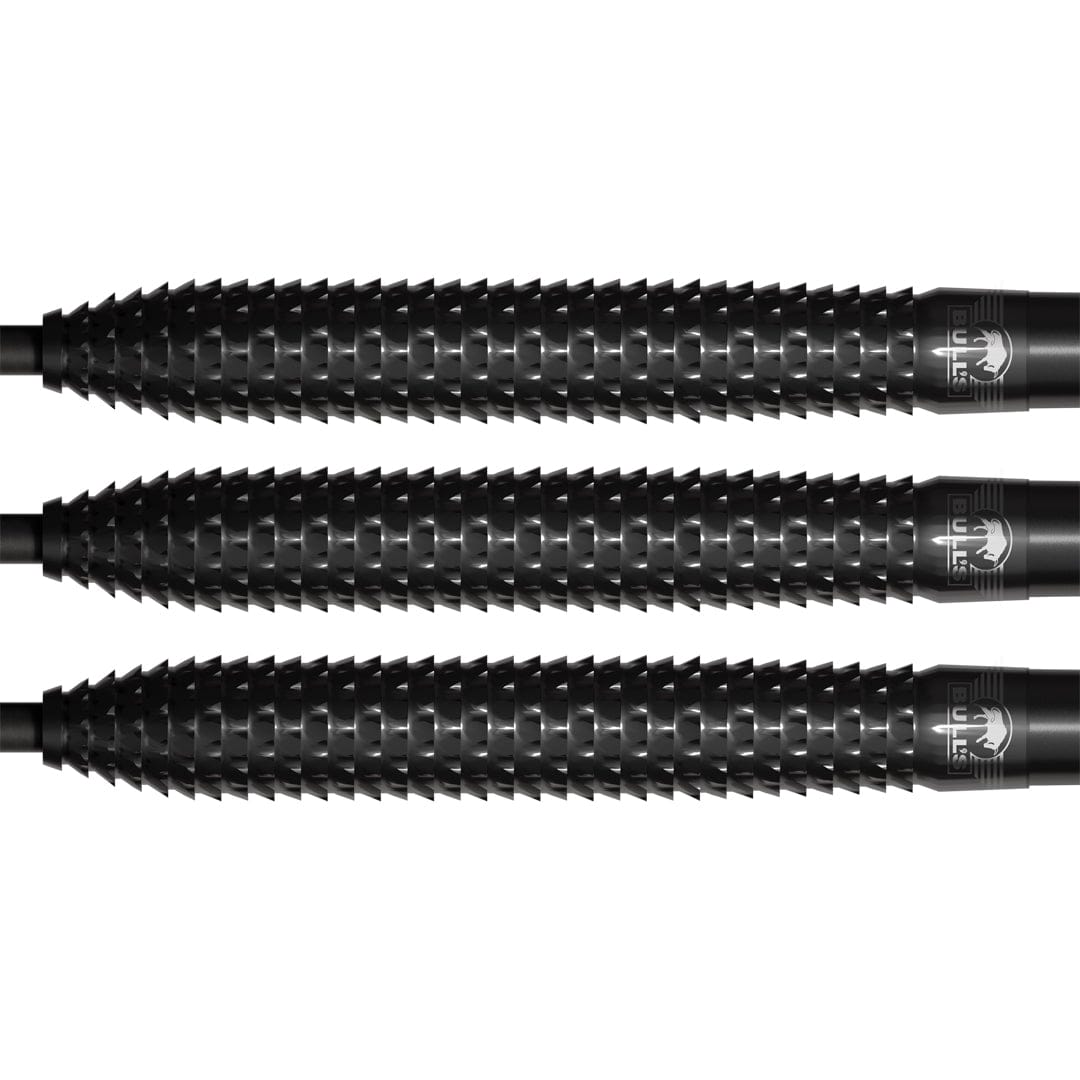 Bulls Shark Pro Black Darts - Steel Tip - 90% Tungsten