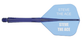 Caliburn SUP Flights - Moulded Flight & Shaft - Standard No6 - Two Tone