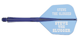 Caliburn SUP Flights - Moulded Flight & Shaft - Standard No6 - Two Tone