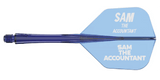 Caliburn SUP Flights - Moulded Flight & Shaft - Standard No6 - Two Tone