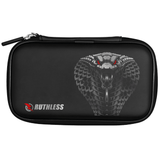 Ruthless Designed EVA Dart Case - Large - Black - Cobra Red