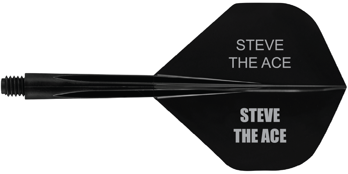 Condor AXE Dart Flights - Small - Black