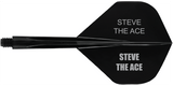 Condor AXE Dart Flights - Small - Black