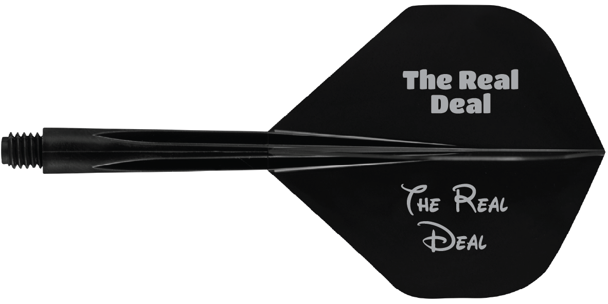 Condor AXE Dart Flights - Small - Black