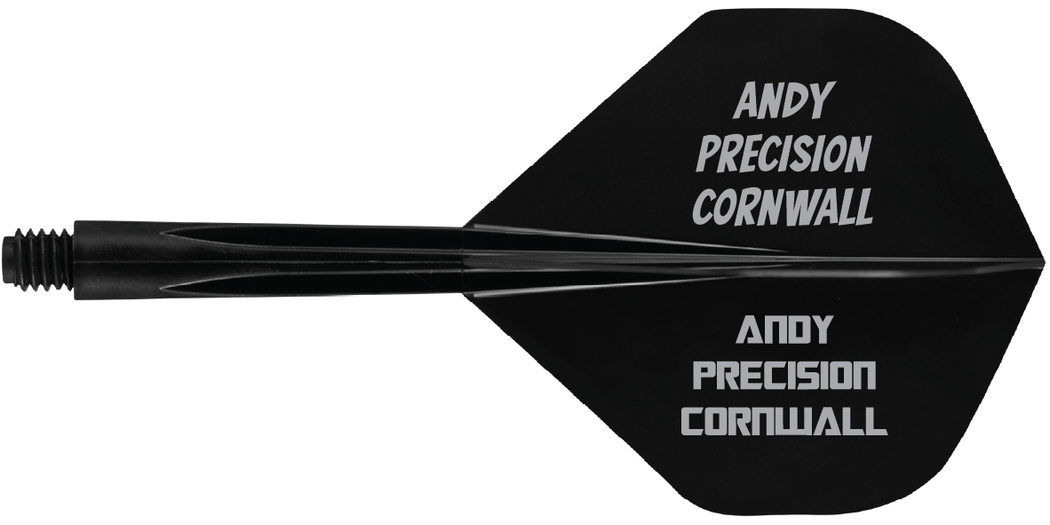 Condor AXE Dart Flights - Small - Black