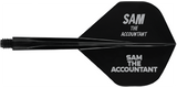 Condor AXE Dart Flights - Standard - Black