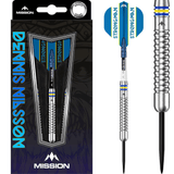 Mission Dennis Nilsson Darts - Steel Tip - 95% Tungsten - Silver