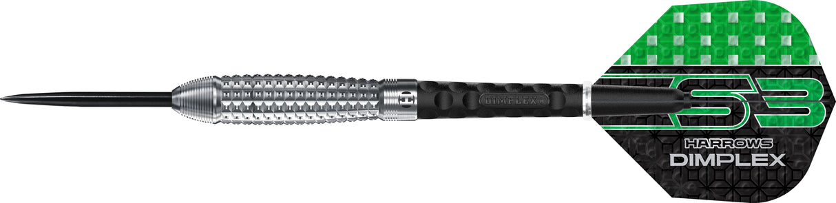 Harrows Dimplex S3 Darts - Steel Tip - 90% Tungsten - Bomb