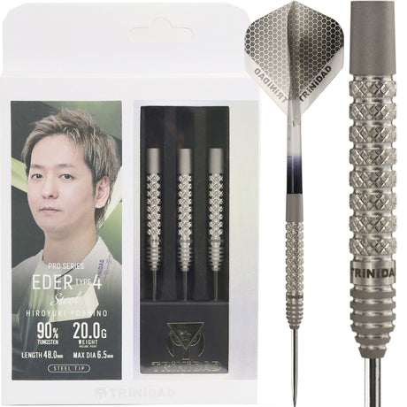 Trinidad Pro Darts - Steel Tip - 90% Tungsten - Eder 4 - 20g