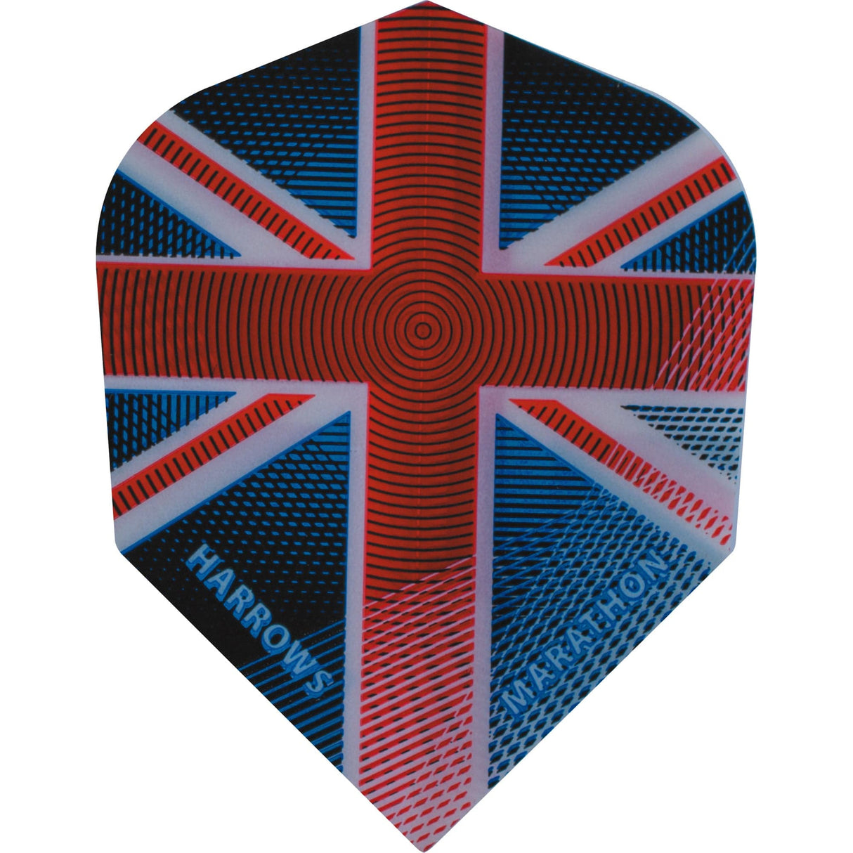 Harrows Dart Flights - Marathon - Extra Strong - Std - Union Jack