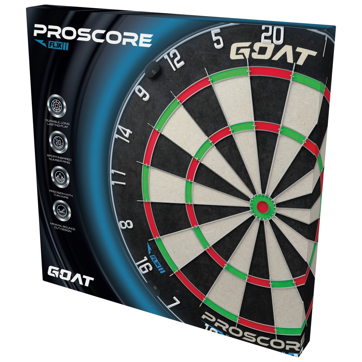 Goat - Proscore Dartboard - FLX - Round Wire