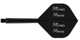 Mission Force 90 - New Moulded Flight & Shaft System - Standard No2 - Gradient - Transparent Black