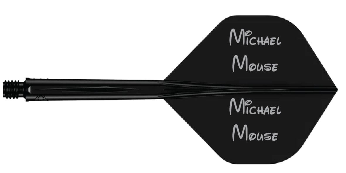 Mission Force 90 - New Moulded Flight & Shaft System - Standard No2 - Gradient - Transparent Green