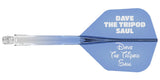 Mission Force 90 - New Moulded Flight & Shaft System - Standard No6 - Gradient - Transparent Blue