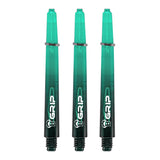 BULL'S B-Grip TT Shaft - Polycarbonate - Black & Green Medium