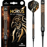 Mission Horus Darts - Soft Tip - 97.5% Tungsten - Black & Bronze Electro