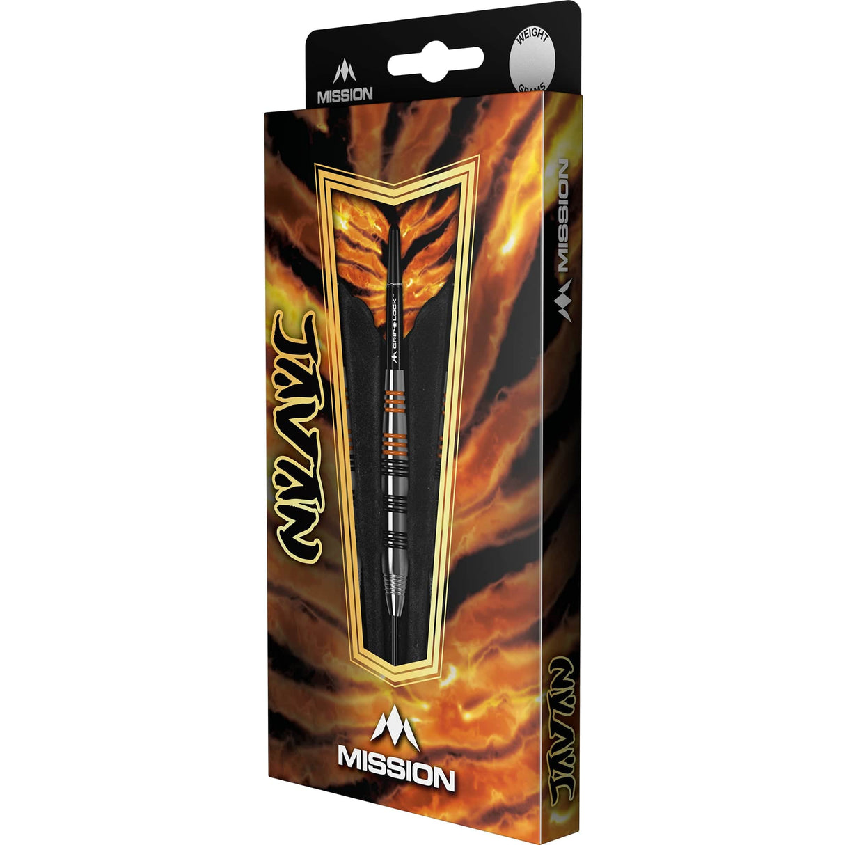 Mission Javan Darts - Steel Tip - Brass - Silver Coated