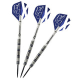 Datadart Jocky Wilson Darts- Steel Tip - 90% Tungsten - Ghost Grip