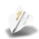 Personalised Flights - Extra Strong - Hot Foil - 5 Sets - Kite - White