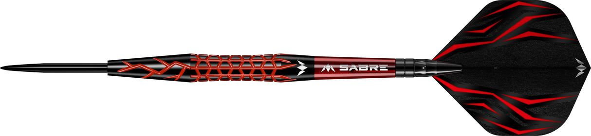 Mission Lava Darts - Steel Tip - 95% Tungsten - Black & Red Electro