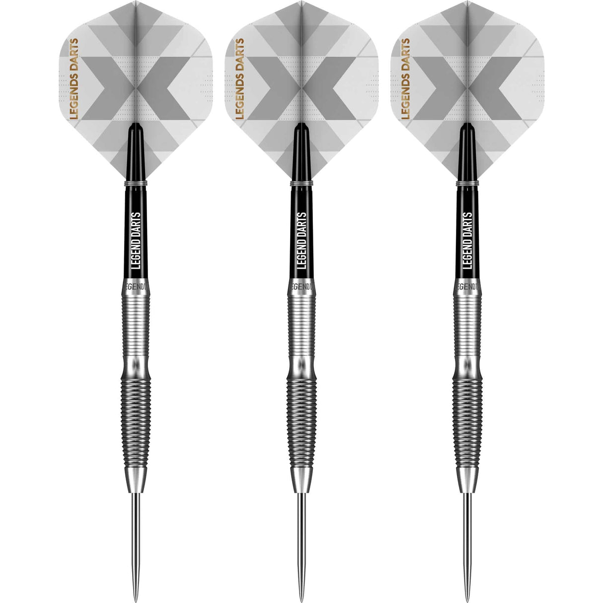 Legend Darts - Steel Tip - 90% Tungsten - Pro Series - V10 - Torpedo Shark