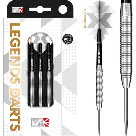 Legend Darts - Steel Tip - 90% Tungsten - Pro Series - V15 - Razor Grip