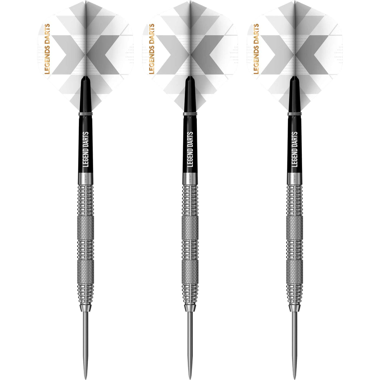 Legend Darts - Steel Tip - 90% Tungsten - Pro Series - V30 - Dual Knurl