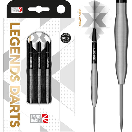 Legend Darts - Steel Tip - 90% Tungsten - Pro Series - V32 - Full Microgrip