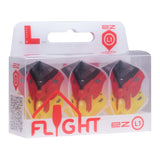 L-Style EZ L-Flights - Integrated Champagne Ring - L1EZ - V Series Type D - Germany - Clear White