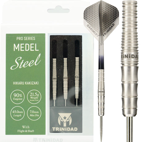 Trinidad Pro Darts - Steel Tip - 90% Tungsten - Medel - 21.5g