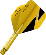 Mission Flint X Dart Flights Combo With Griplock Shafts Yellow / Short