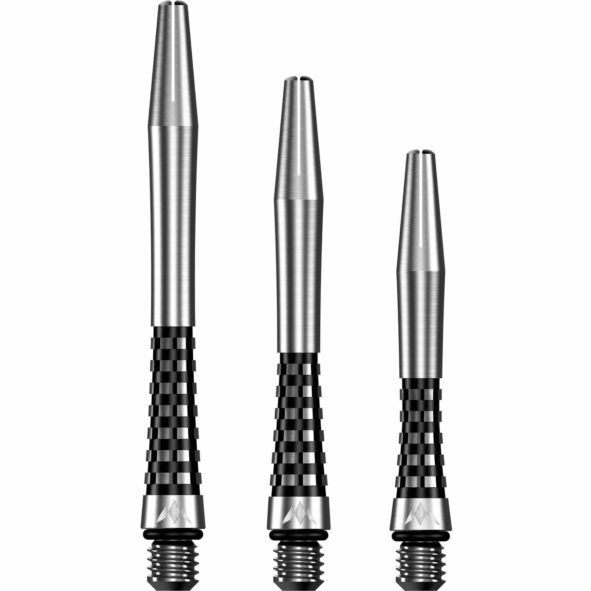 Mission Atom13 Aluminium Shafts - Natural Metal Stems - Black