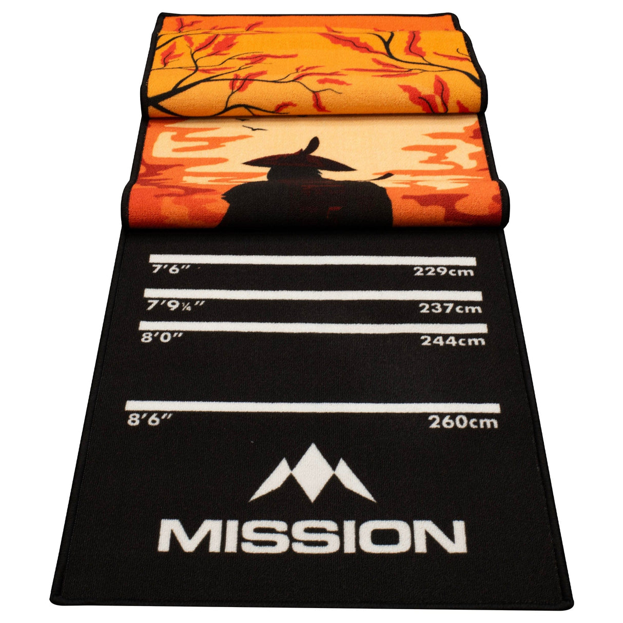 Mission Carpet Darts Mat - Non Slip Back - 290cm x 60cm - Ronin