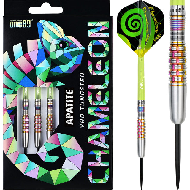 One80 Chameleon Darts - Steel Tip - Apatite